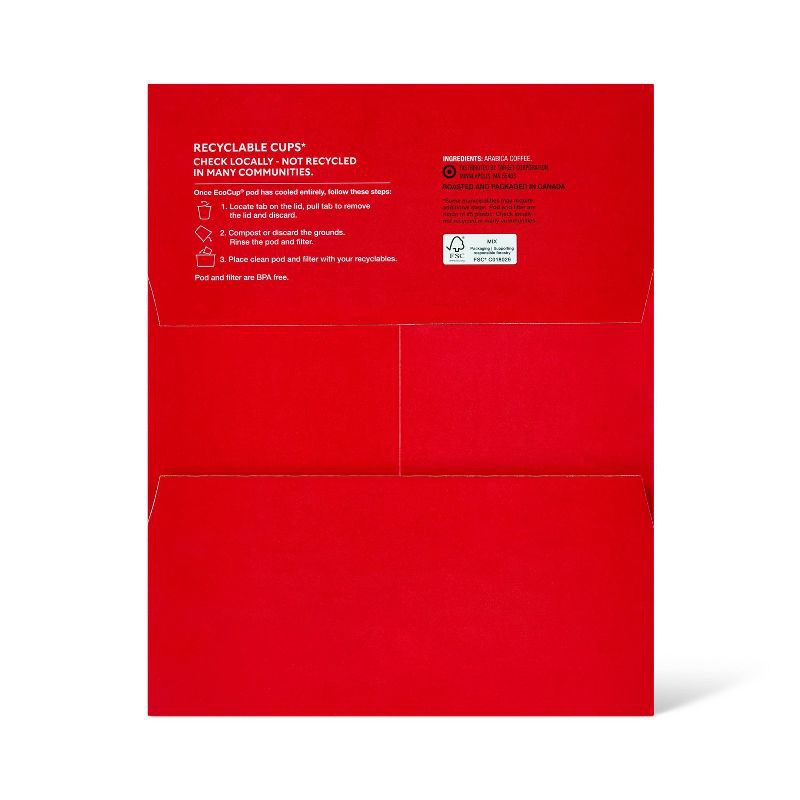 slide 2 of 4, French Roast Single Serve Dark Roast Coffee - 92ct - Market Pantry™, 92 ct