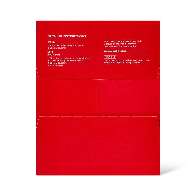 slide 3 of 4, French Roast Single Serve Dark Roast Coffee - 92ct - Market Pantry™, 92 ct