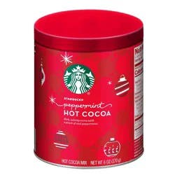 Starbucks Peppermint Hot Cocoa Mix Tin - 6oz