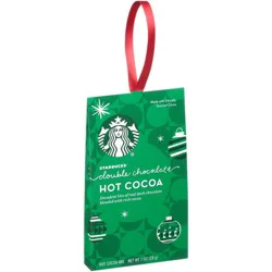 Starbucks Double Chocolate Hot Cocoa Mix Ornament - 1oz