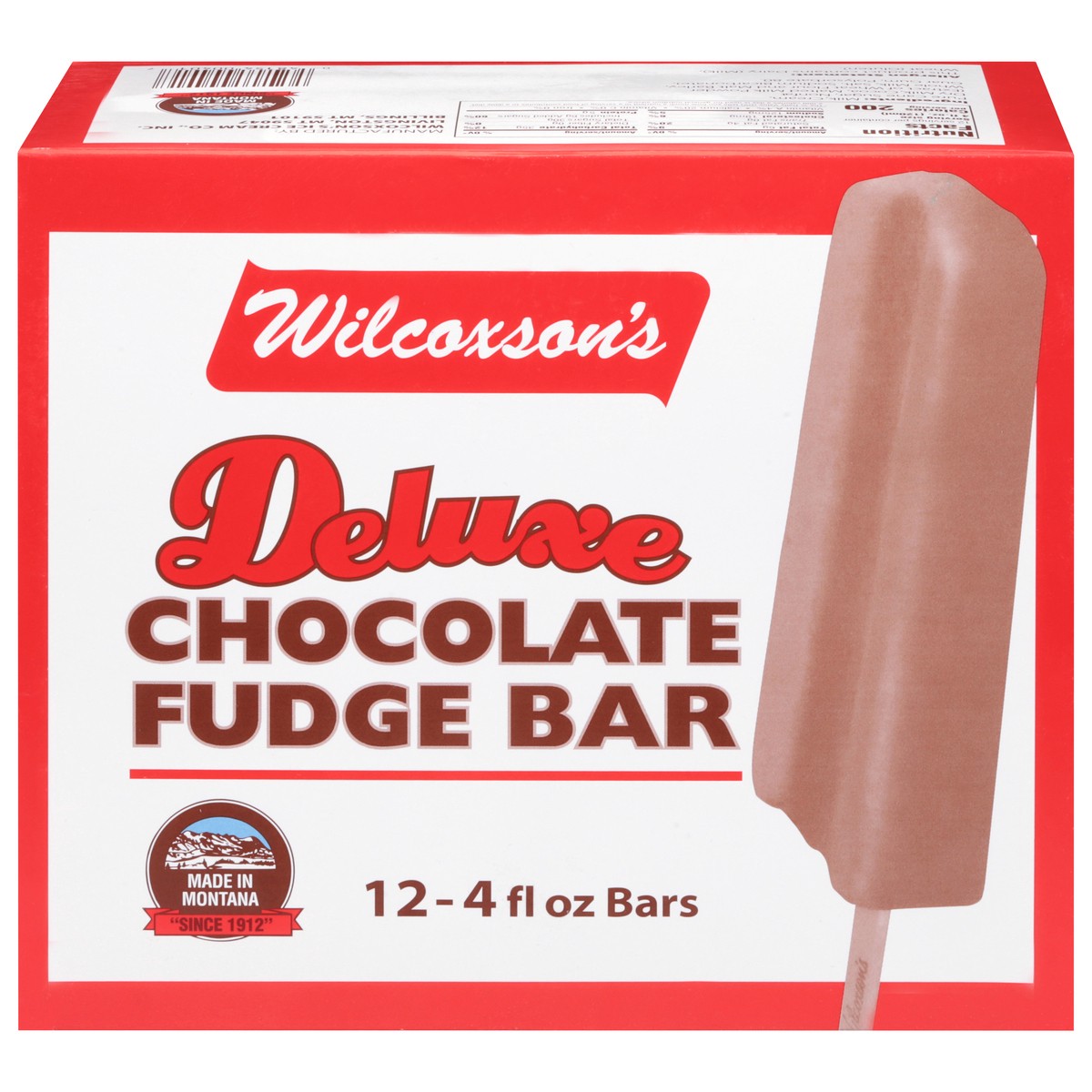 slide 9 of 14, Wilcoxson's Deluxe Chocolate Fudge Bar 12 - 4 fl oz Bars, 12 ct