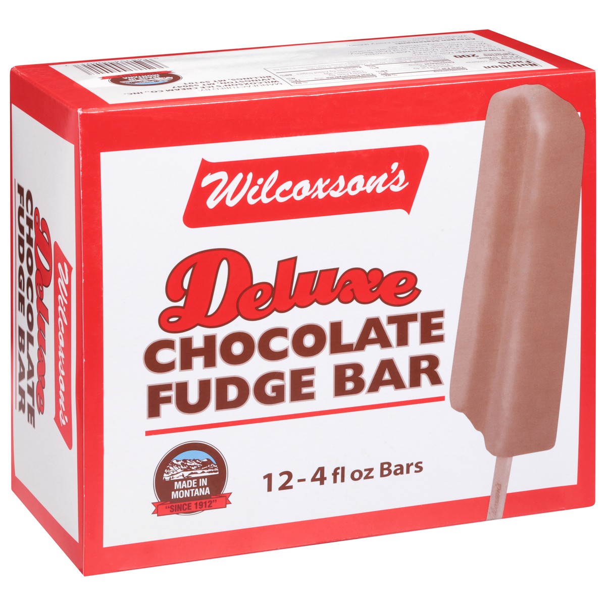 slide 10 of 14, Wilcoxson's Deluxe Chocolate Fudge Bar 12 - 4 fl oz Bars, 12 ct