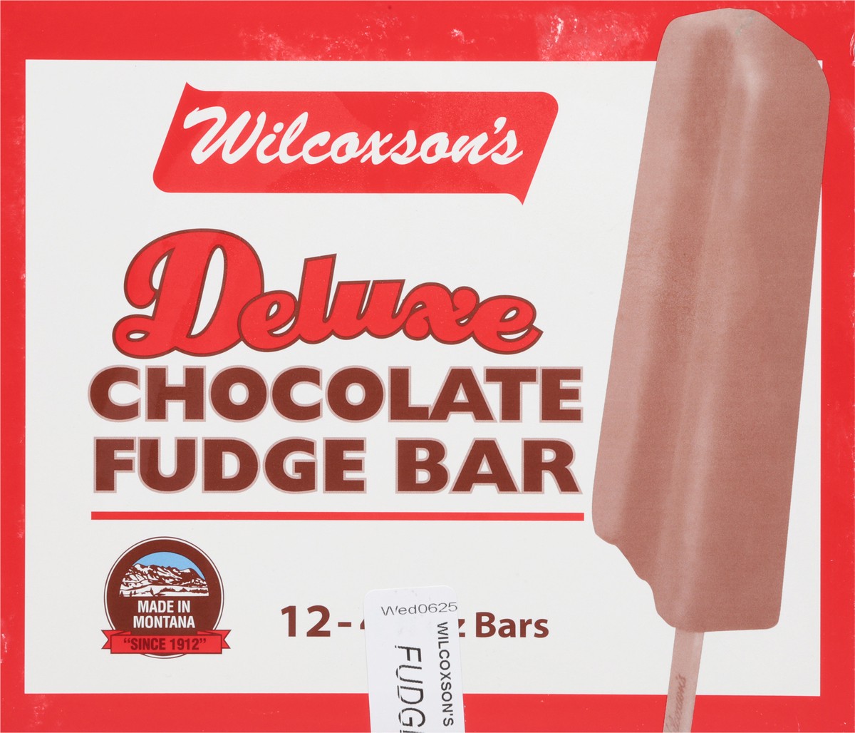 slide 14 of 14, Wilcoxson's Deluxe Chocolate Fudge Bar 12 - 4 fl oz Bars, 12 ct