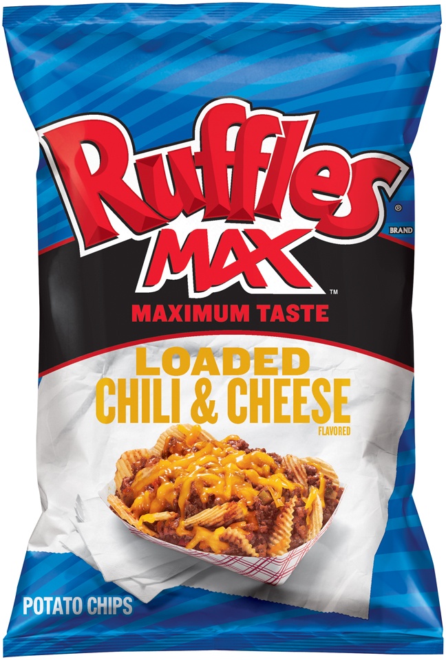 slide 1 of 1, Ruffles Xxl-Chili Cheese, 1 ct