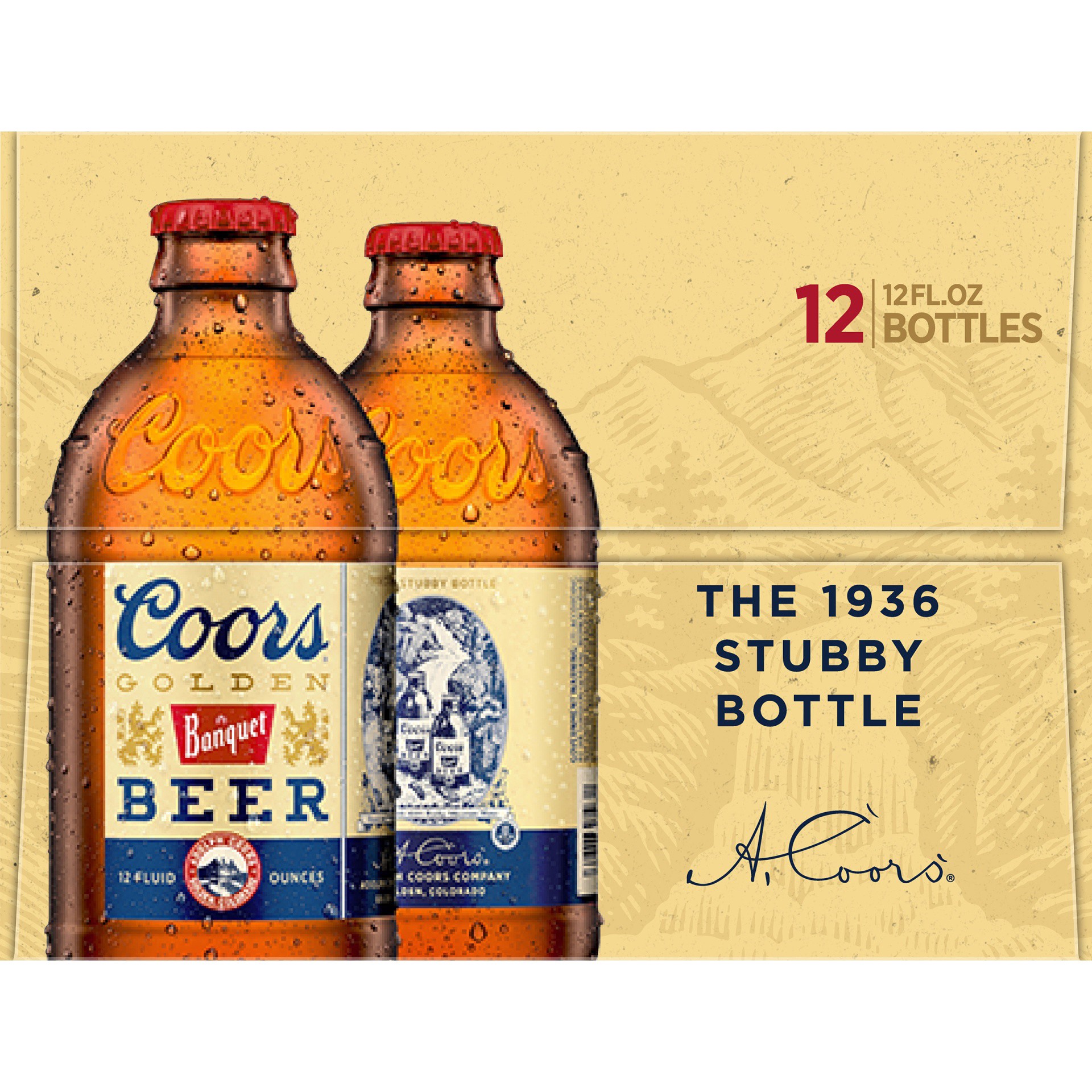 slide 3 of 6, Coors Banquet Beer, 12 ct; 12 fl oz