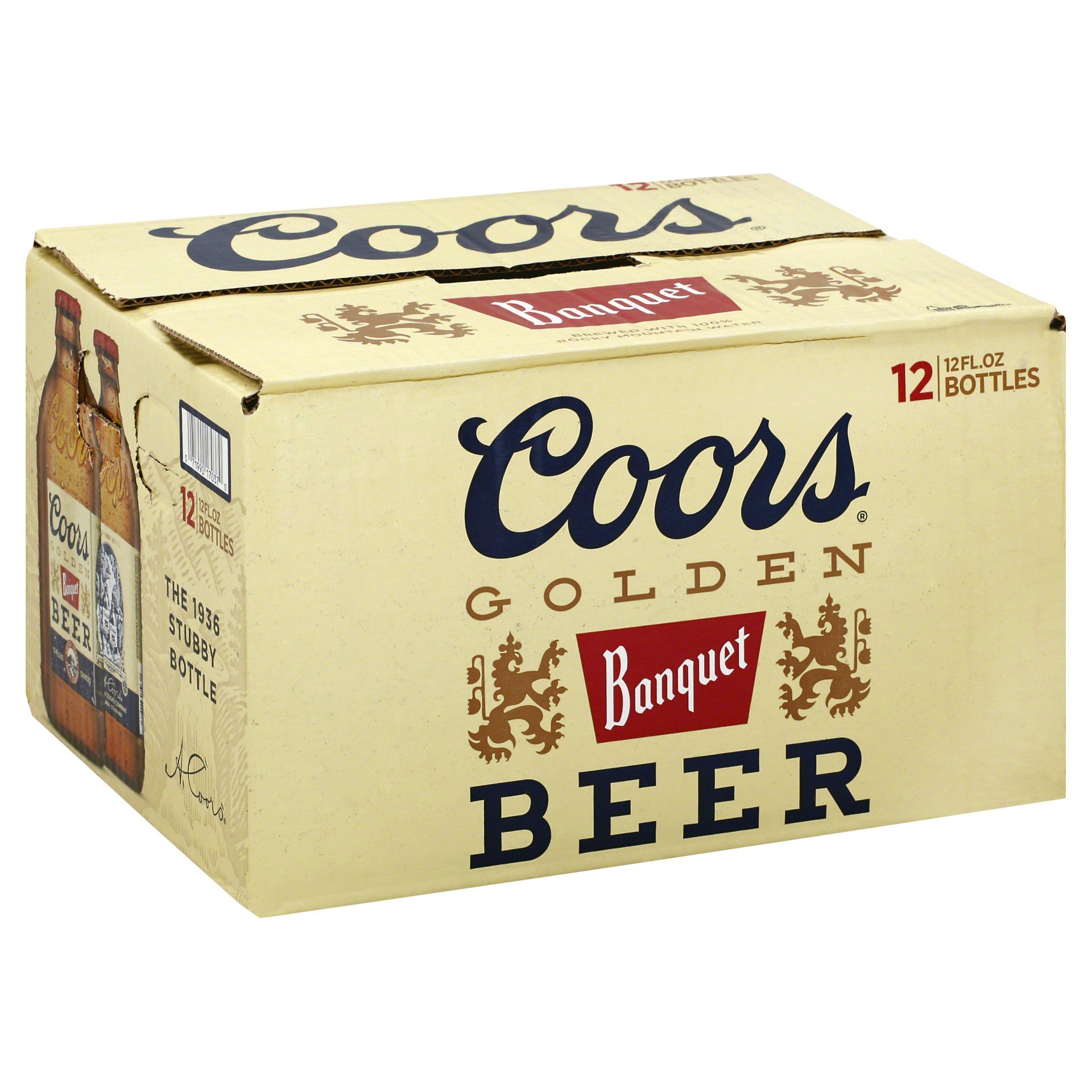 slide 1 of 6, Coors Banquet Beer, 12 ct; 12 fl oz