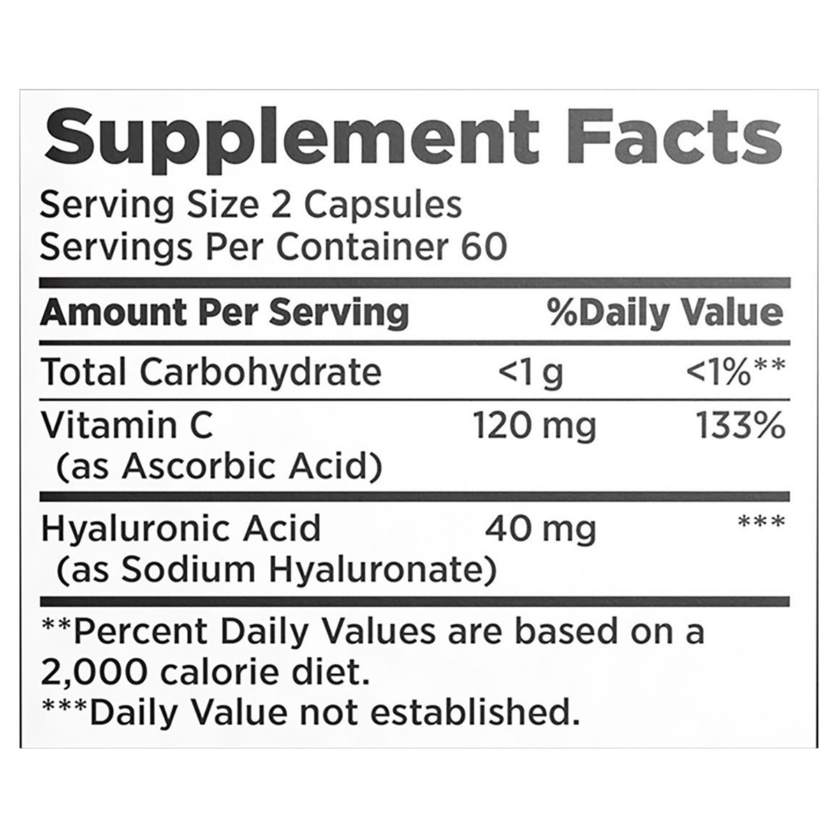 slide 2 of 12, Nature's Bounty Hyaluronic Acid with Vitamin C Capsules, 120 ct