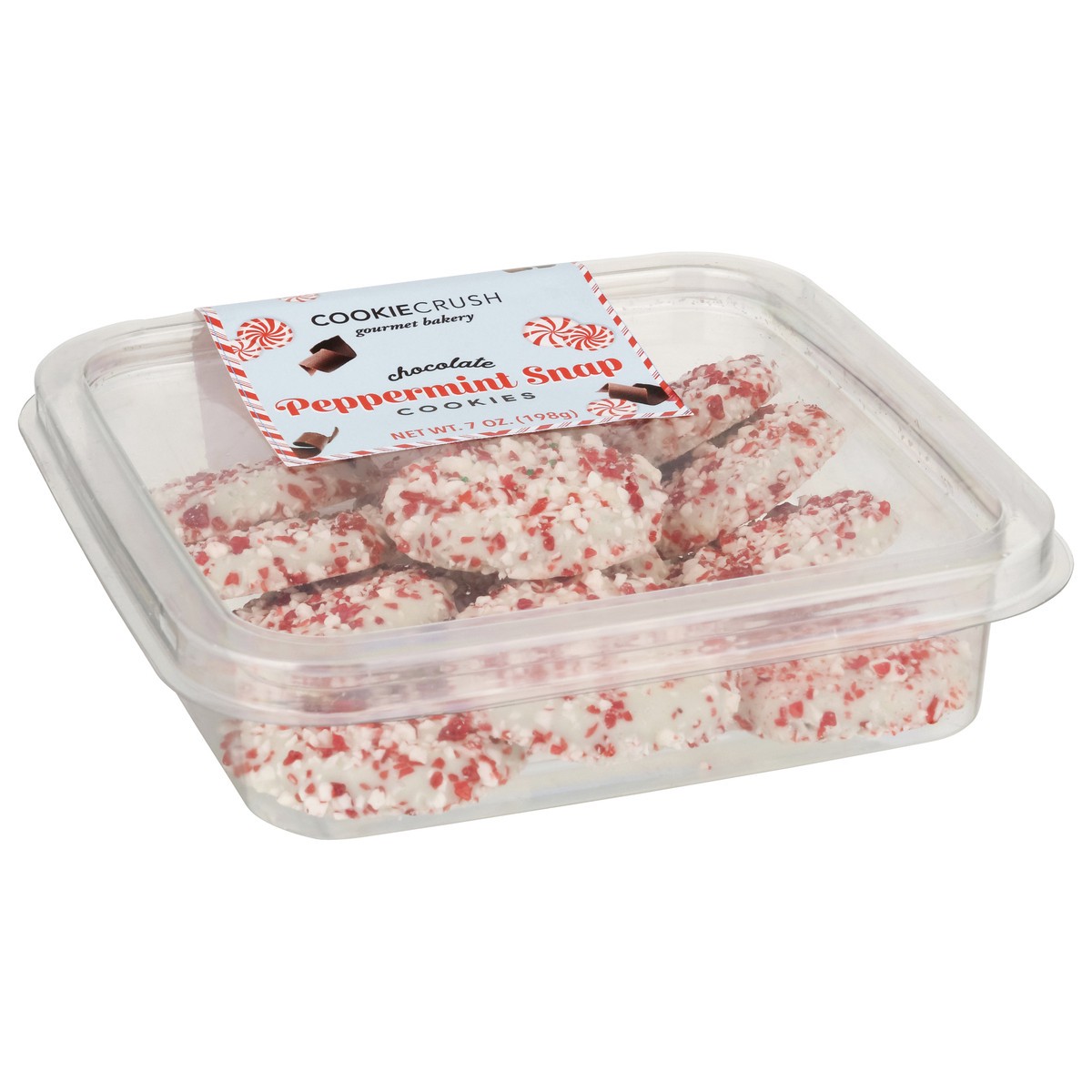 slide 8 of 9, Cookie Crush Chocolate Peppermint Snap - 8 OZ, 8 oz