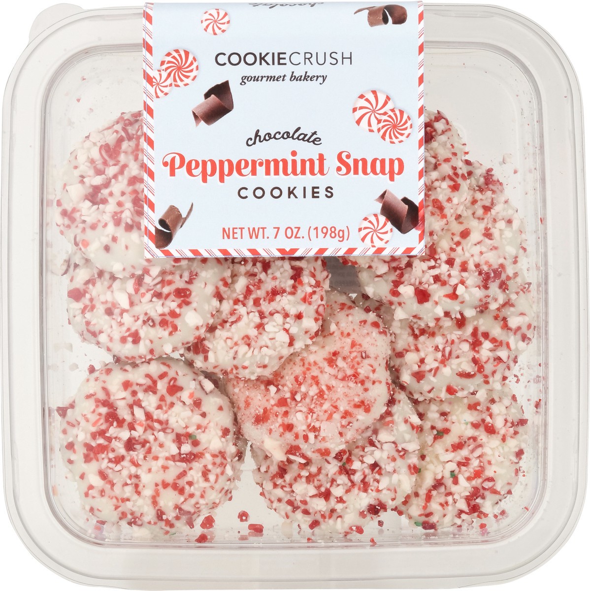 slide 5 of 9, Cookie Crush Chocolate Peppermint Snap - 8 OZ, 8 oz