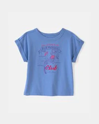 Carters Toddler Girl Mermaid Top - Blue Blue 5T