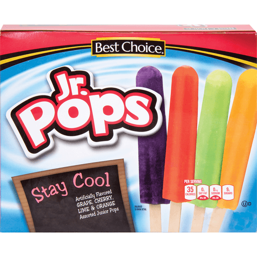 slide 1 of 1, Best Choice Assorted Junior Pops, 24 ct