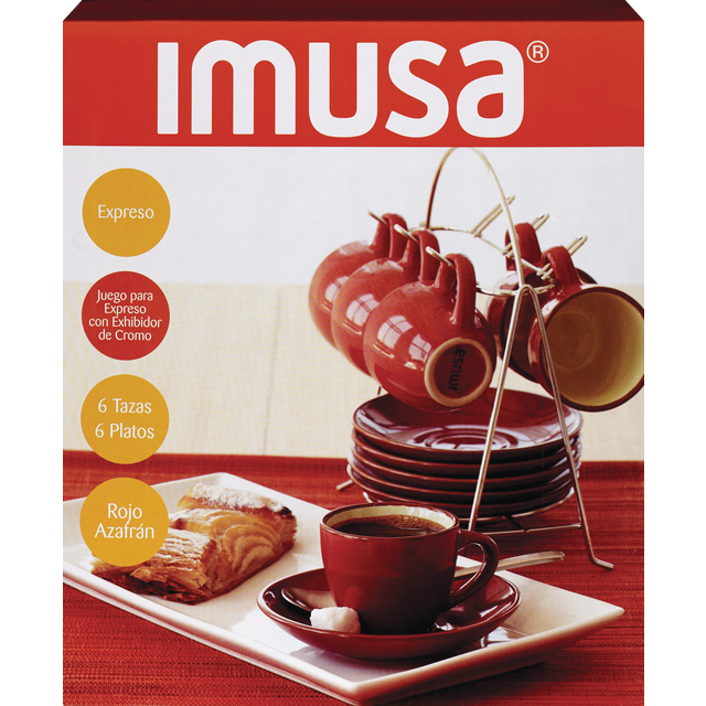 slide 1 of 1, IMUSA Dajisa Espresso Set W/chrome, 1 ct
