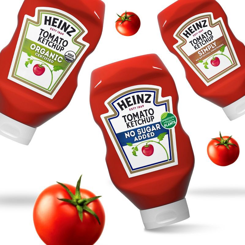 slide 9 of 10, Heinz No Sugar Added Tomato Ketchup - 29.5oz, 29.5 oz