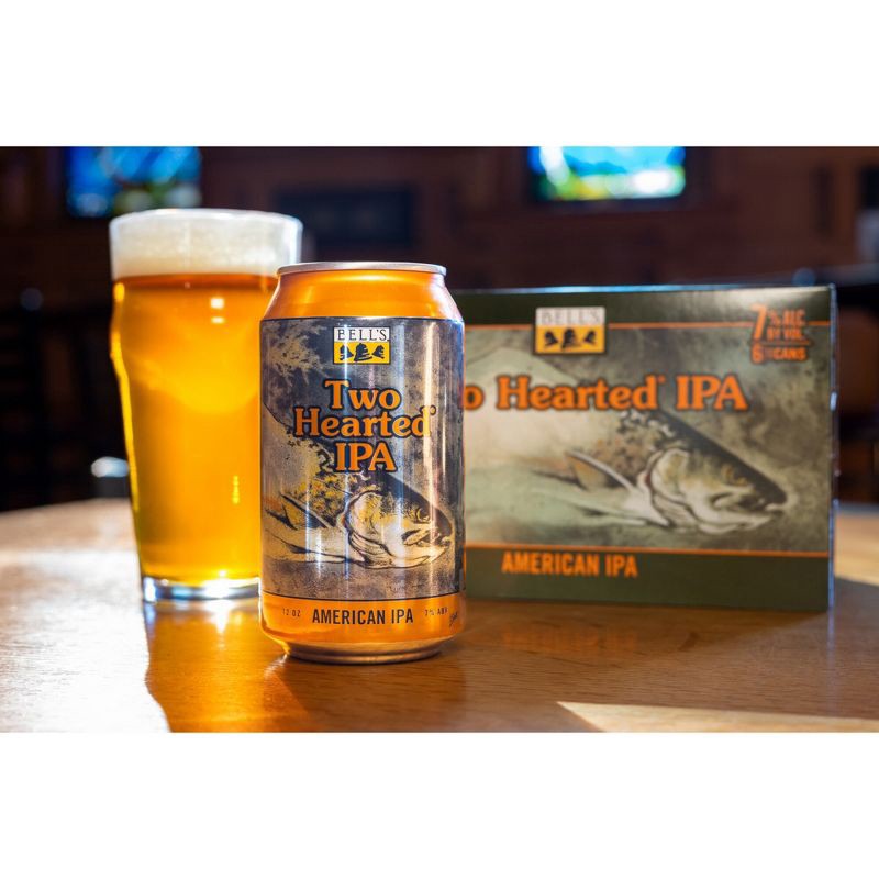 slide 3 of 9, Bell's Brewery Bell's Two Hearted IPA Beer - 6pk/12 fl oz Cans, 6 ct; 12 fl oz