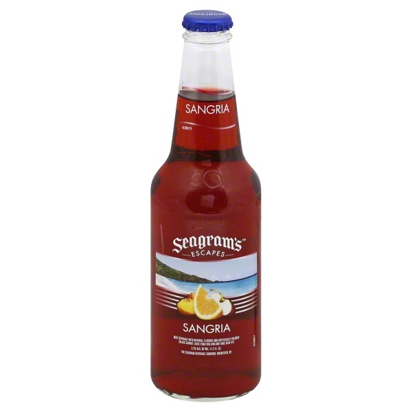 slide 1 of 1, Seagram's Escapes Sangria, 11.2 oz