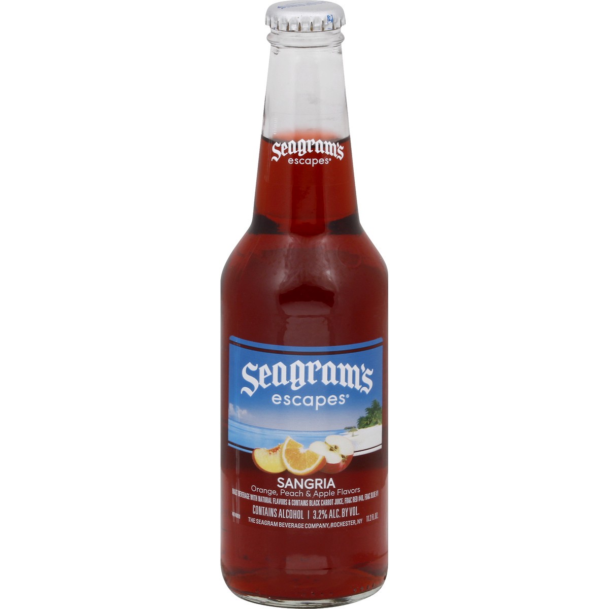 slide 1 of 6, Seagram's Escapes Sangria, 11.2 oz