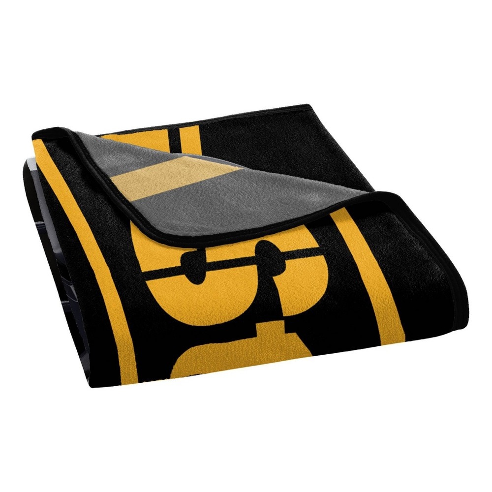 NFL Pittsburgh Steelers Micro Fleece Throw Blanket 1 ct