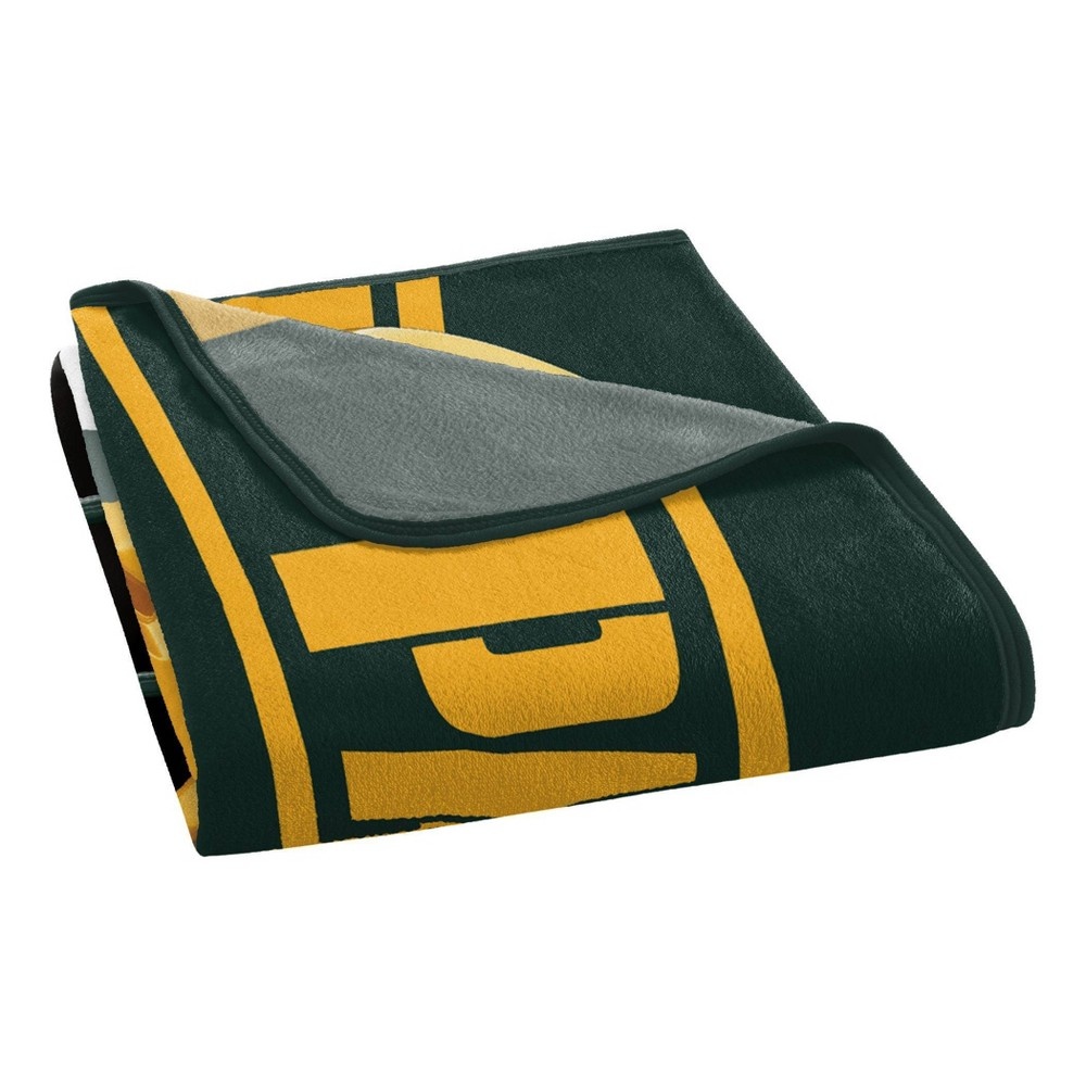 slide 2 of 4, NFL Green Bay Packers Micro Fleece Throw Blanket, 1 ct