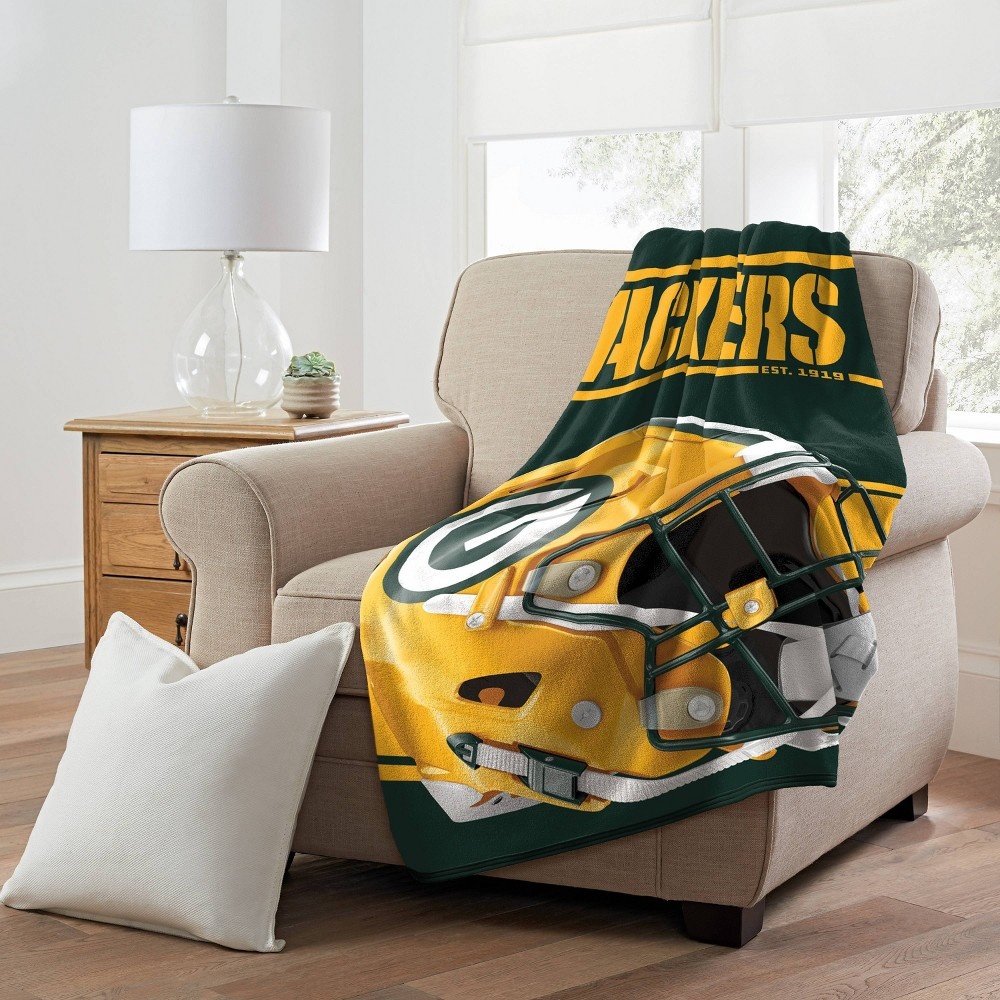 slide 3 of 4, NFL Green Bay Packers Micro Fleece Throw Blanket, 1 ct