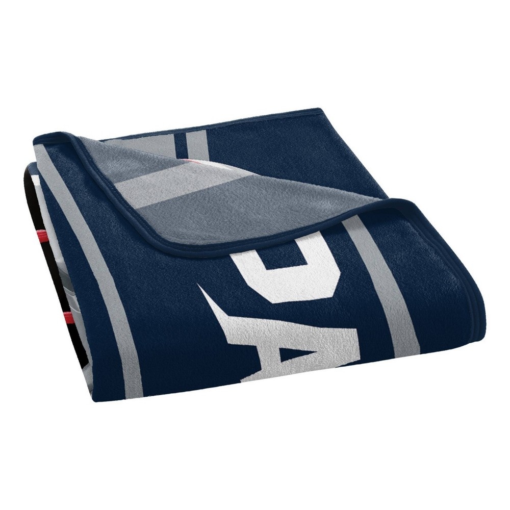 slide 2 of 4, NFL New England Patriots Micro Fleece Throw Blanket, 1 ct