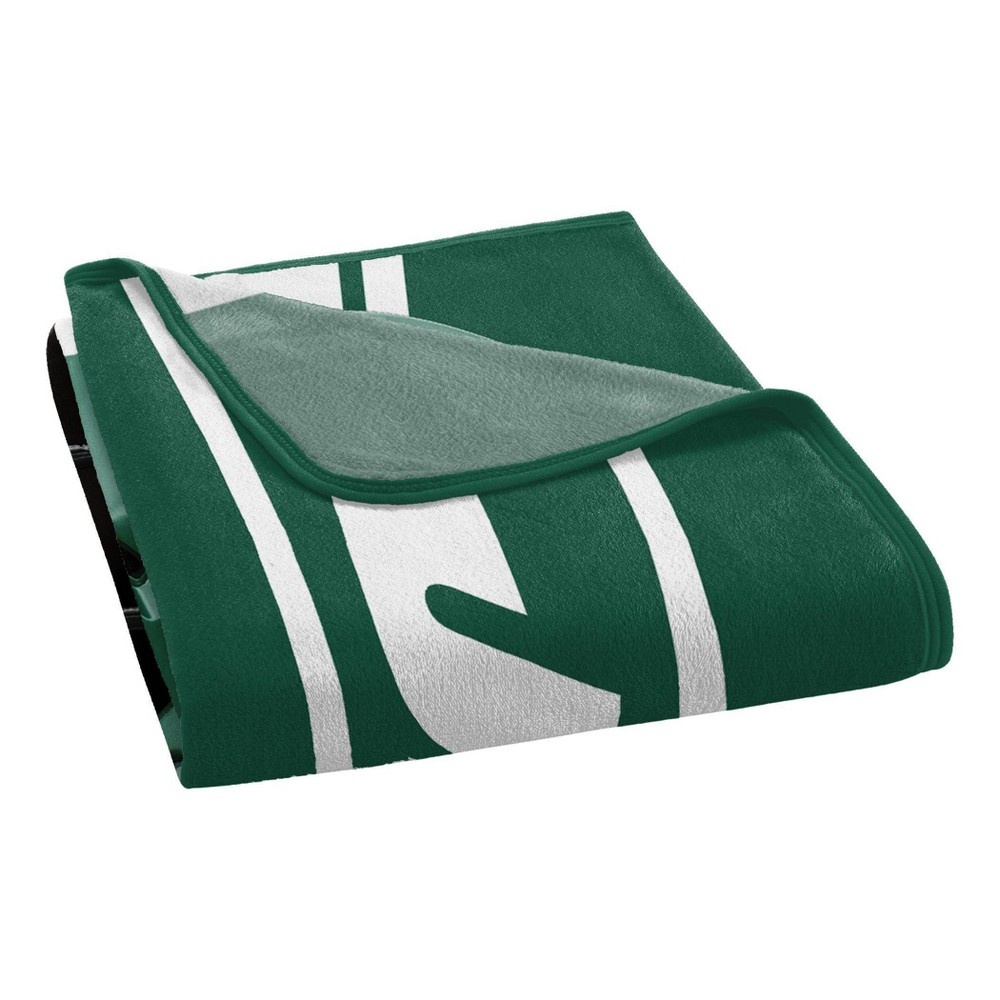 slide 2 of 4, NFL New York Jets Micro Fleece Throw Blanket, 1 ct