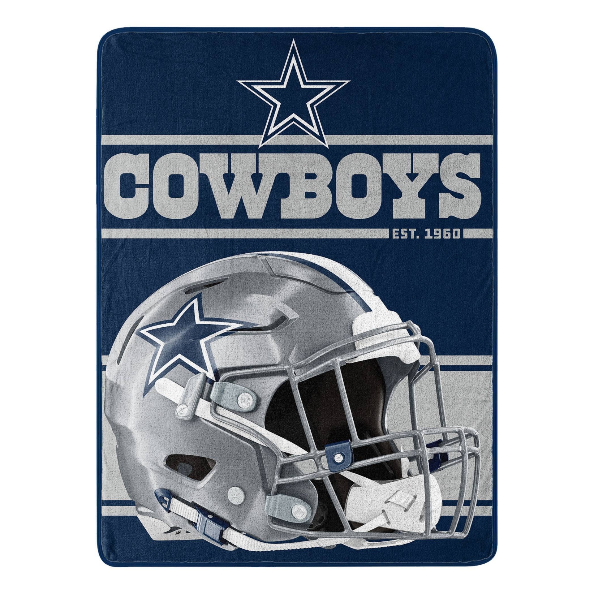 NFL Dallas Cowboys Raschel Throw Blanket