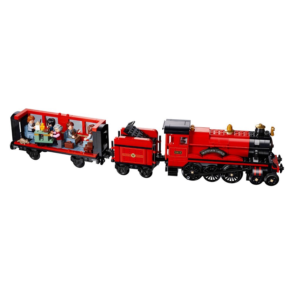 slide 6 of 10, LEGO Harry Potter Hogwarts Express Train Set with Harry Potter Minifigures and Toy Bridge 75955, 1 ct
