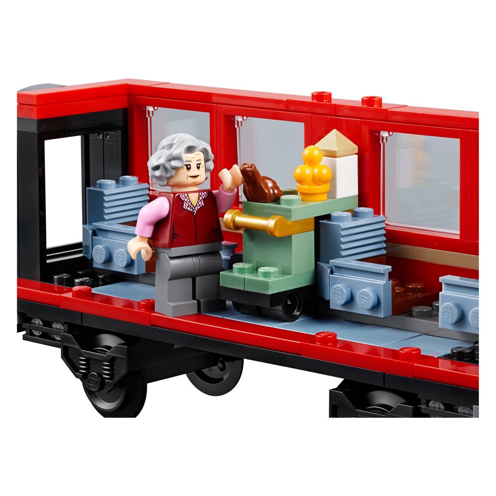 slide 8 of 10, LEGO Harry Potter Hogwarts Express Train Set with Harry Potter Minifigures and Toy Bridge 75955, 1 ct