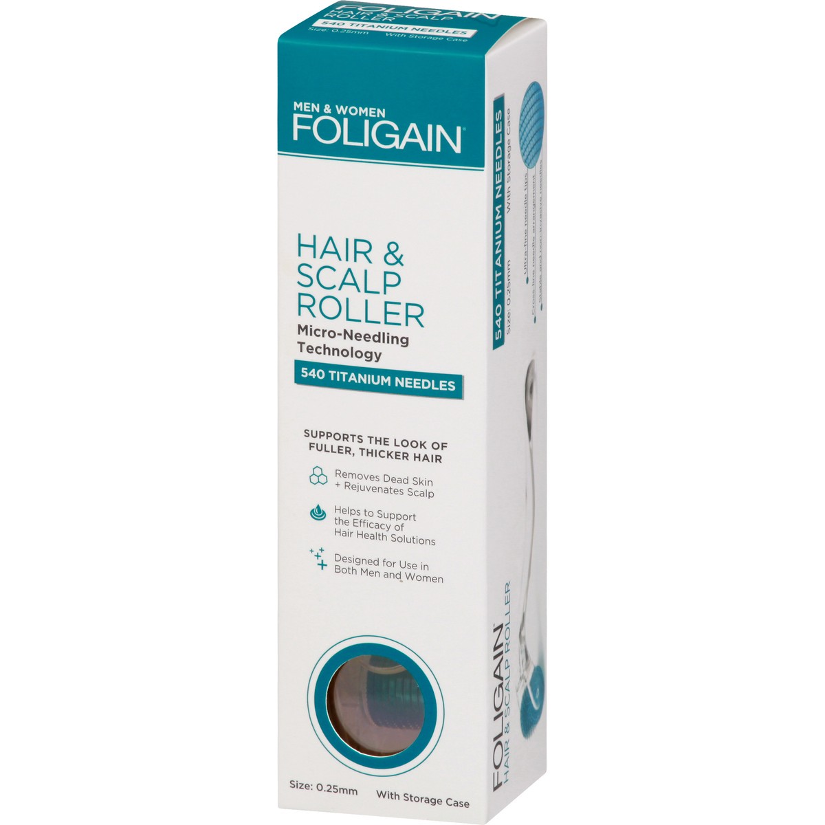 slide 3 of 11, Foligain Roller 1 ea, 1 ct