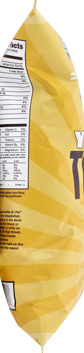 slide 3 of 5, Utz Organic Yellow Tortilla, 9 oz