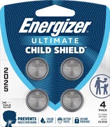 Energizer 2025 Lithium Coin Batteries 4p
