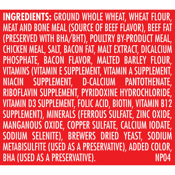 slide 14 of 19, Milk-Bone Mini's Dog Treat Biscuits with Bacon, Chicken & Beef Flavor Snacks - 15oz, 15 oz