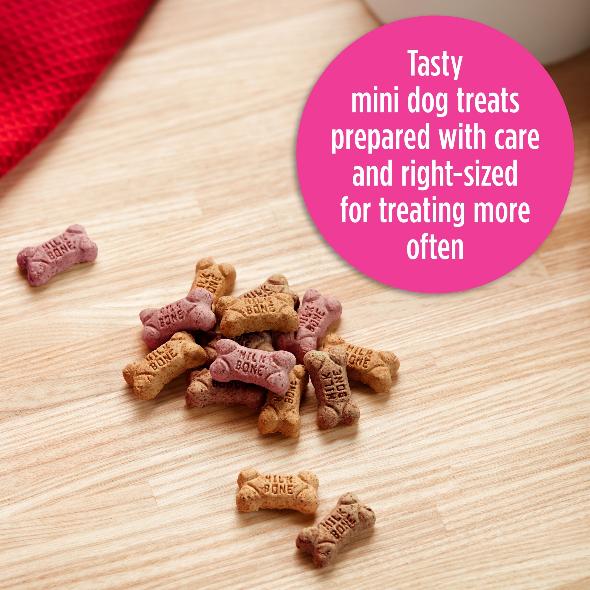 slide 6 of 7, Milk-Bone Minis Flavor Snacks Dog Treats, 15 oz