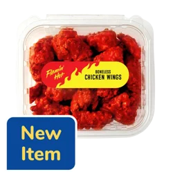 Flamin' Hot Ready to Eat Boneless Chicken Wings, 1 ct