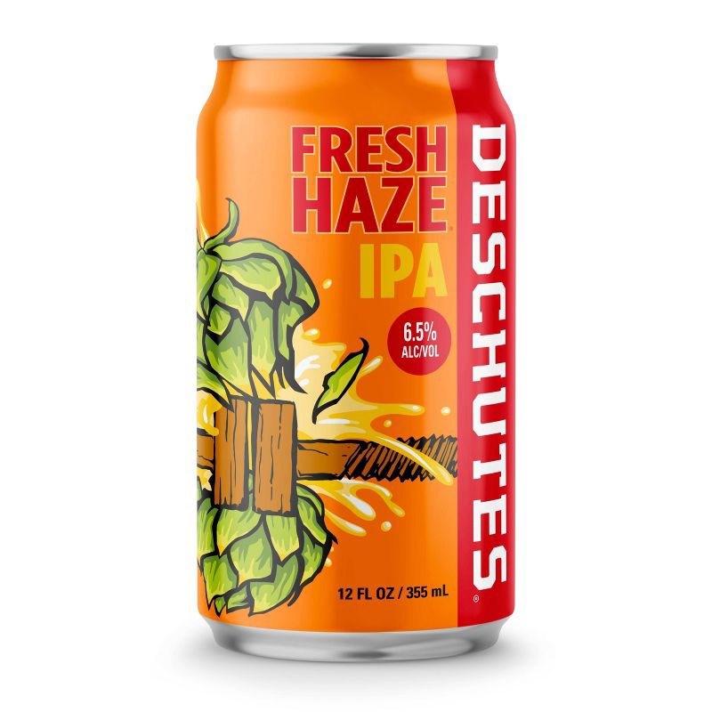 slide 5 of 6, Deschutes Brewery Deschutes Fresh Haze Hazy IPA Beer - 6pk/12 fl oz Cans, 6 ct; 12 fl oz