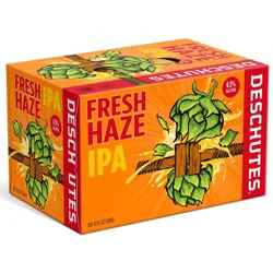 Deschutes Brewery Deschutes Fresh Haze Hazy IPA Beer - 6pk/12 fl oz Cans