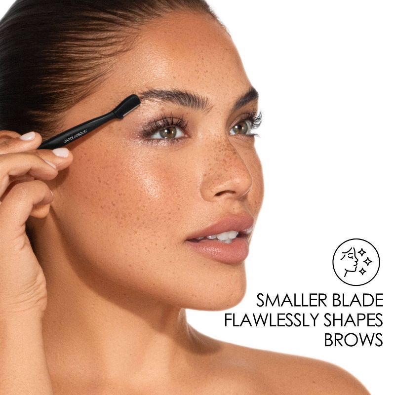 slide 3 of 10, JAPONESQUE Brow Touch Up Razors, 1 ct