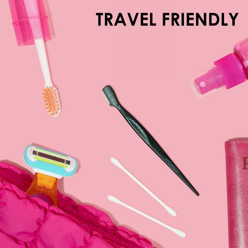 slide 8 of 10, JAPONESQUE Brow Touch Up Razors, 1 ct