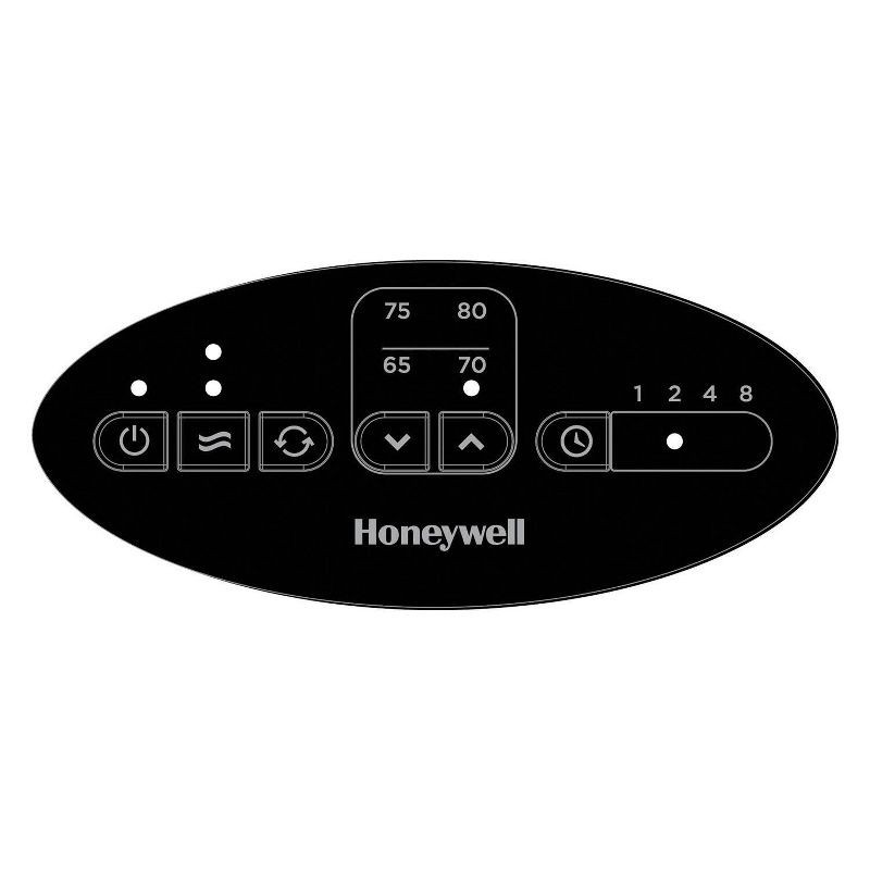 slide 2 of 9, Honeywell Slim Ceramic Tower Heater Black, 1 ct