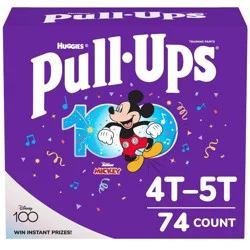 Pull-Ups Boys' Potty Training Pants - 4T-5T - 74ct