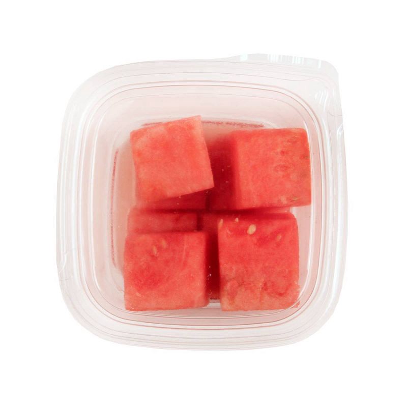 slide 2 of 3, Fresh Garden Highway Watermelon Chunks - 10oz, 10 oz