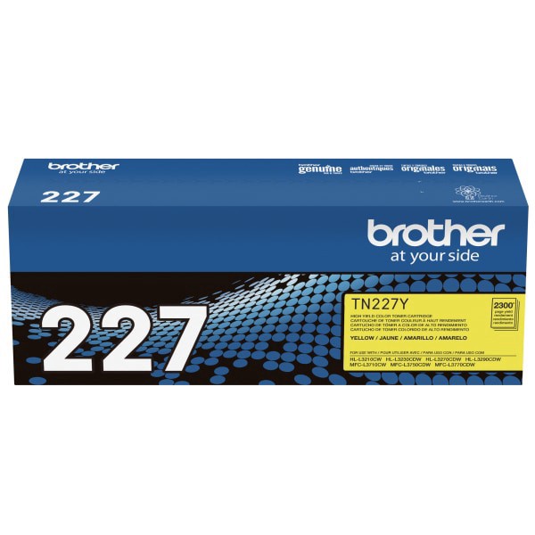 slide 7 of 10, Kyocera Brother Tn-227 High-Yield Yellow Toner Cartridge, Tn-227Y, 1 ct