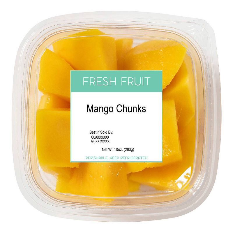 slide 1 of 7, Mango Chunks - 10oz, 10 oz