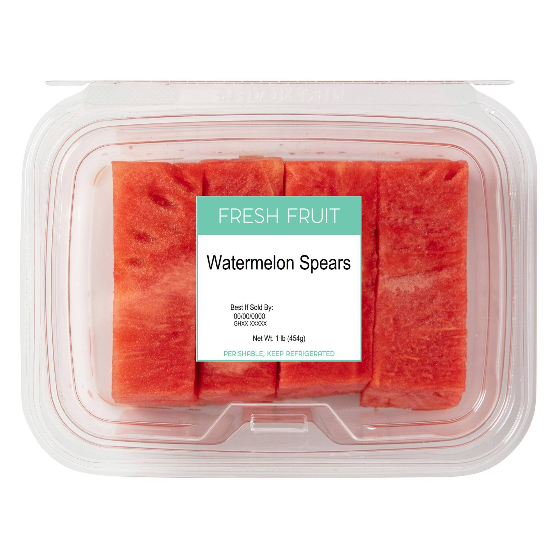 slide 1 of 6, Fresh Garden Highway Watermelon Spears, 16 oz