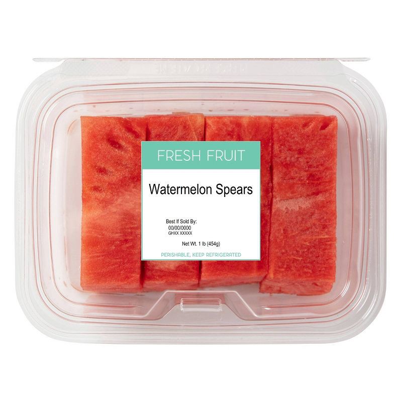 slide 1 of 6, Watermelon Spears - 1lb, 1 lb