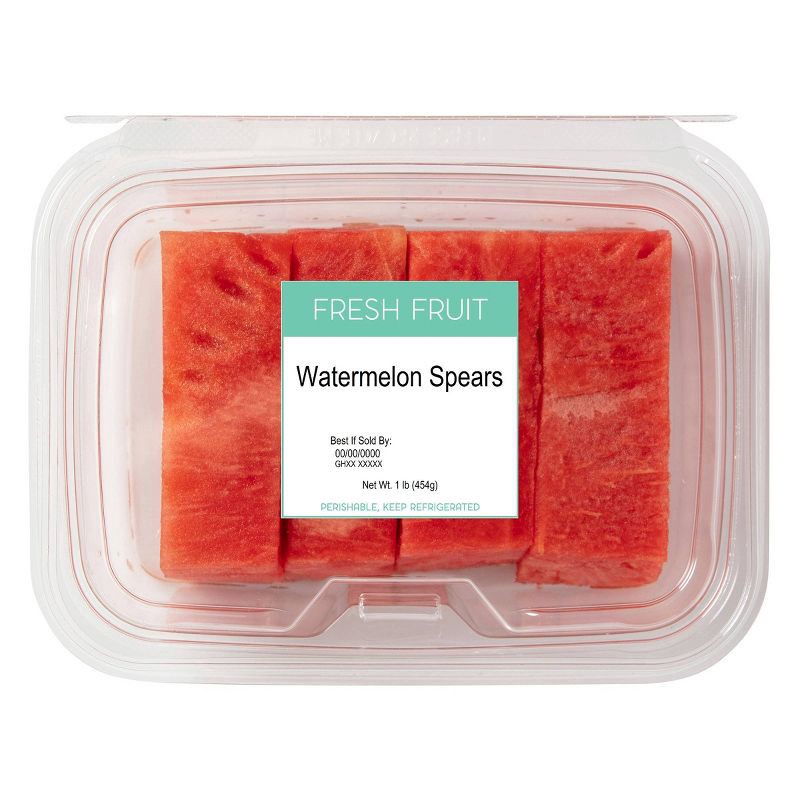 slide 1 of 7, Watermelon Spears - 1lb, 1 lb