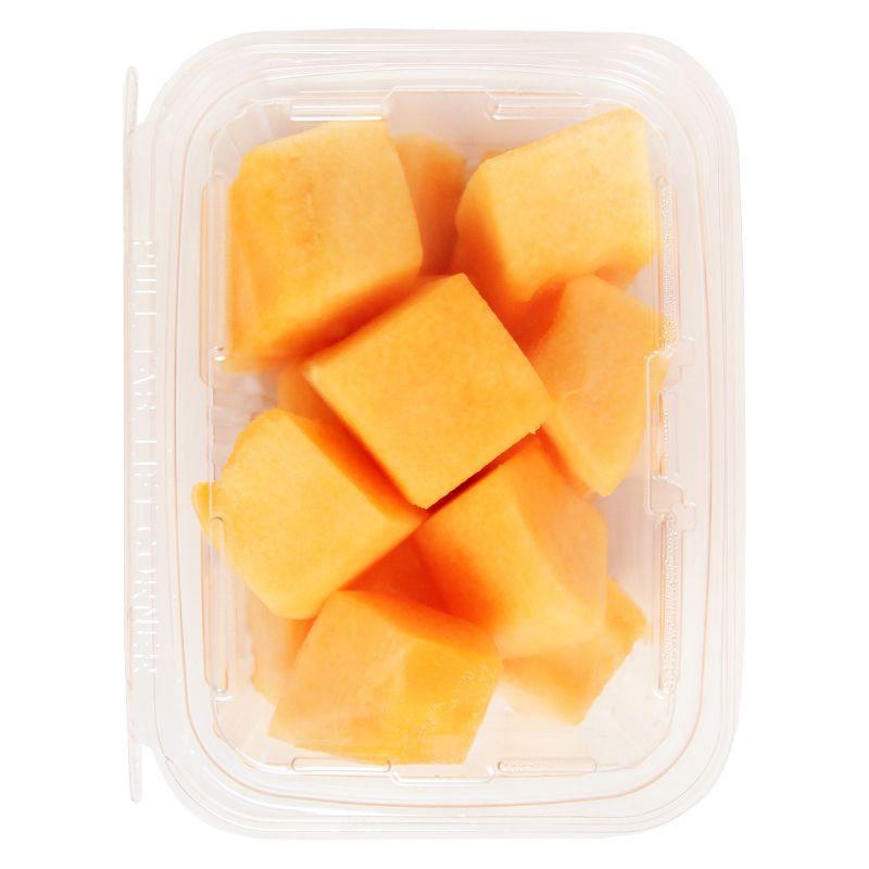 slide 1 of 4, Cantaloupe Chunks - 20oz, 20 oz