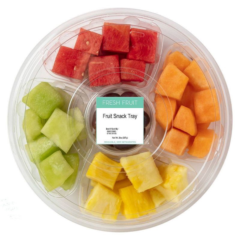 slide 1 of 6, Fresh Cut Fruit Snack Tray - 2lb, 2 lb