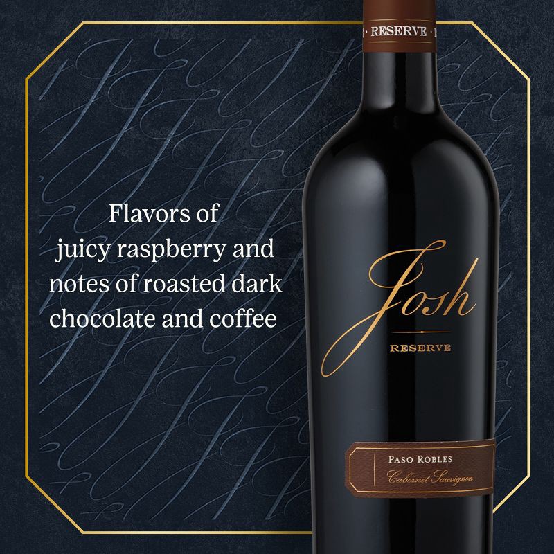 slide 3 of 10, Josh Cellars Josh Reserve Cabernet Sauvignon Red Wine - 750ml Bottle, 750 ml