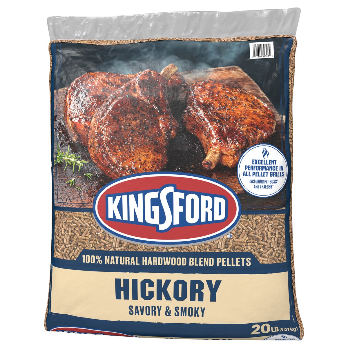 slide 9 of 9, Kingsford Hickory Wood Pellets, 20 lb